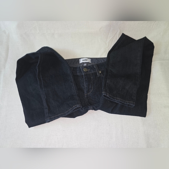 PAIGE Midnight Blue Denim Jeans Skyline Skinny Sz. 26 Travel Casual Outdoor - Picture 11 of 15